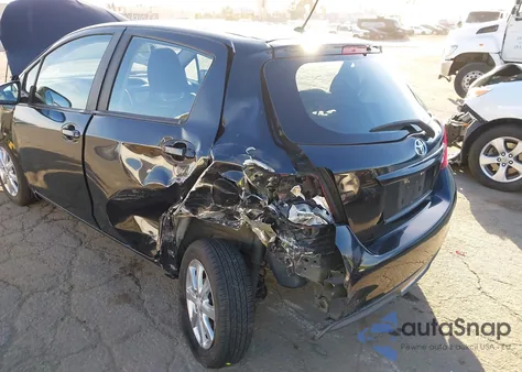 2015 Toyota Yaris Le z USA, uszkodzony, nr VIN VNKKTUD37FA055101